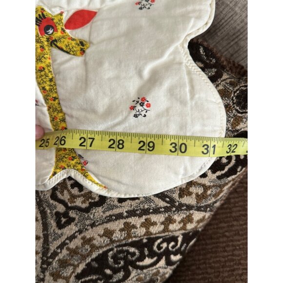 Vintage Baby/Child Quilt Blanket With Animals by Galante Studio - Picture 11 of 12